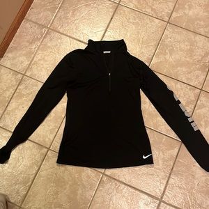 Nike DriFit Running Long Sleeve Quarter Zip Top